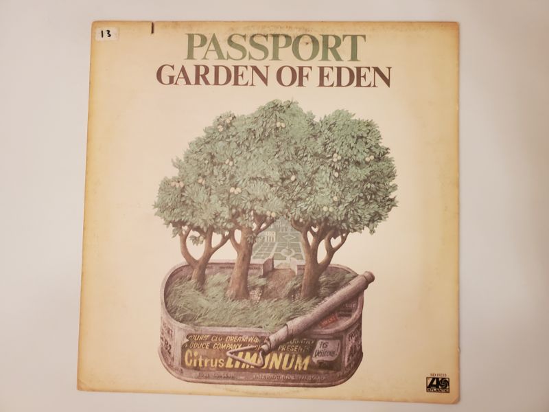 Passport Garden of Eden vinyl record